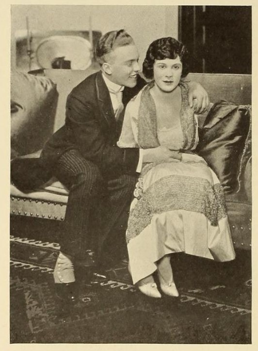 Two actors in a 1920 play.