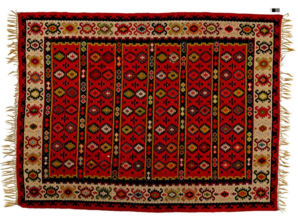 red kilim from British Museum